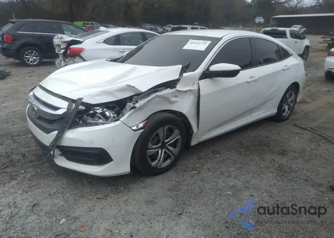 2017 Honda Civic Lx из США, поврежденный, VIN 19XFC2F56HE203896